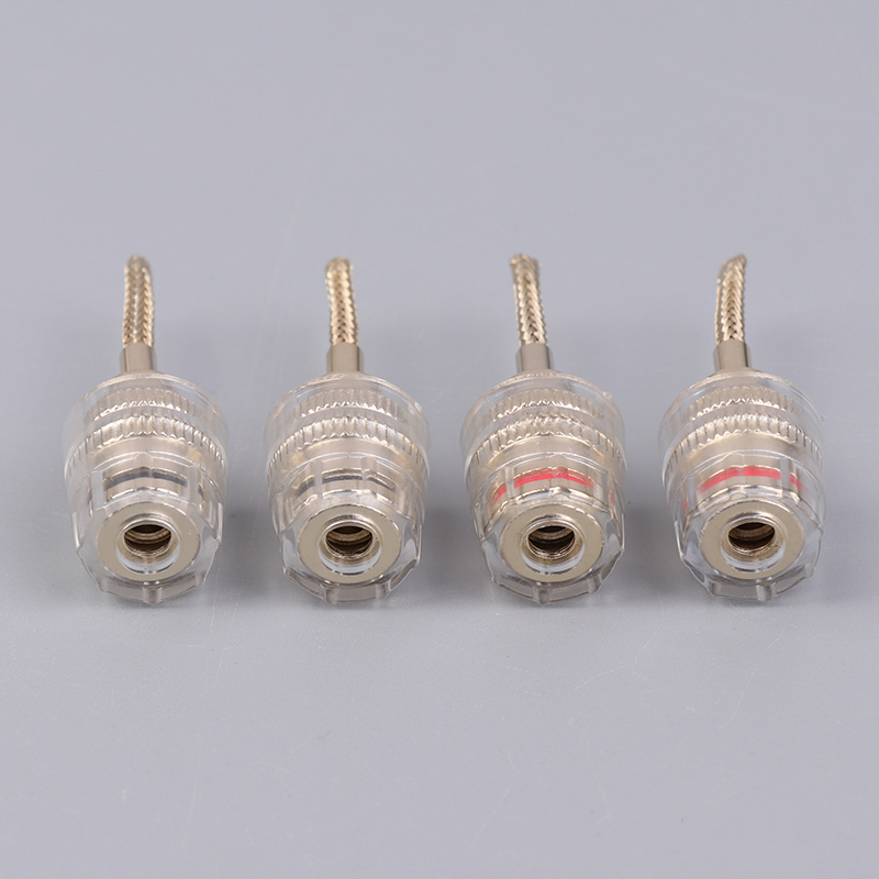 2/4Pcs 4MM Banana Female To 2M - Copper Wire Roll 评论和价格