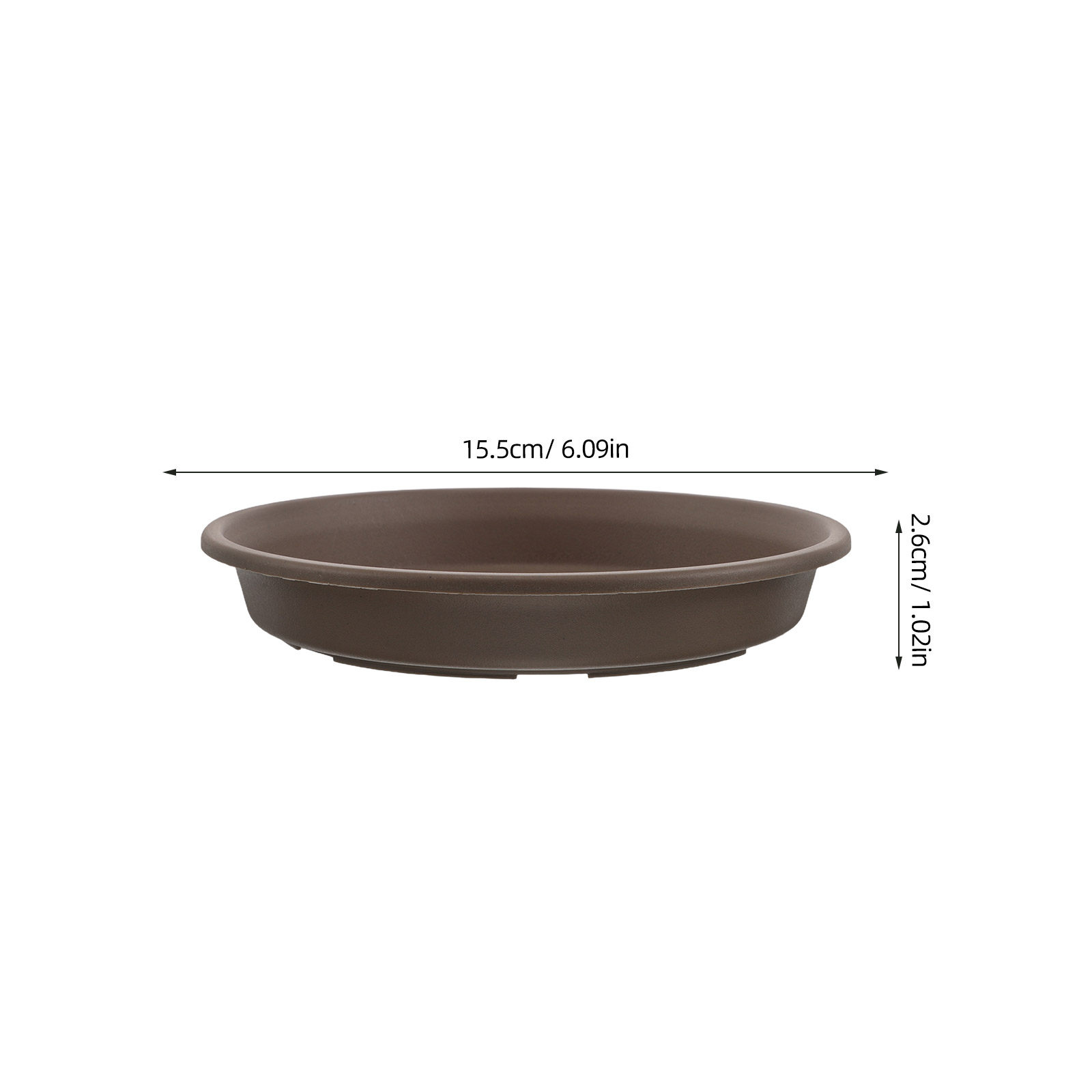 10Pcs Round Plant Saucers Resi - Drip Tray Saucer 评论和价格