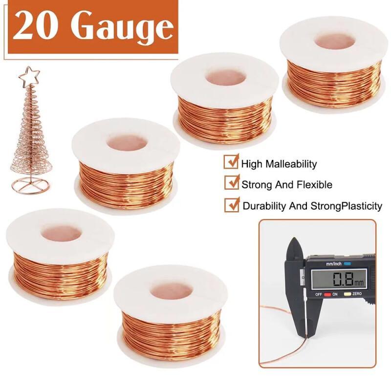 10M Bare Coppers Wire Pure Cop - Copper Wire Roll 评论和价格