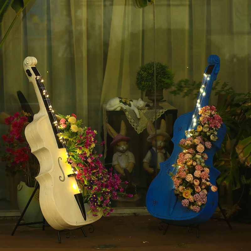 Cello-Shaped Garden Statue Lar - Bonsai Garden Art 评论和价格